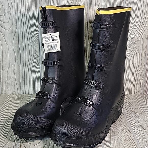LaCrosse 14" ZXT Buckle Overshoe Work Boot Covers Deep Heel Mens Size 11 NEW - Picture 12 of 13